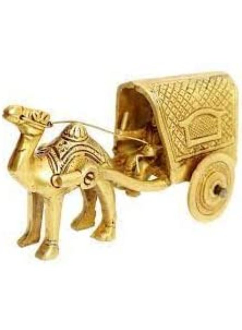 QUESERA Antique Brass Camel Decor Statue Figurines for Animal Sculpture - Image 1