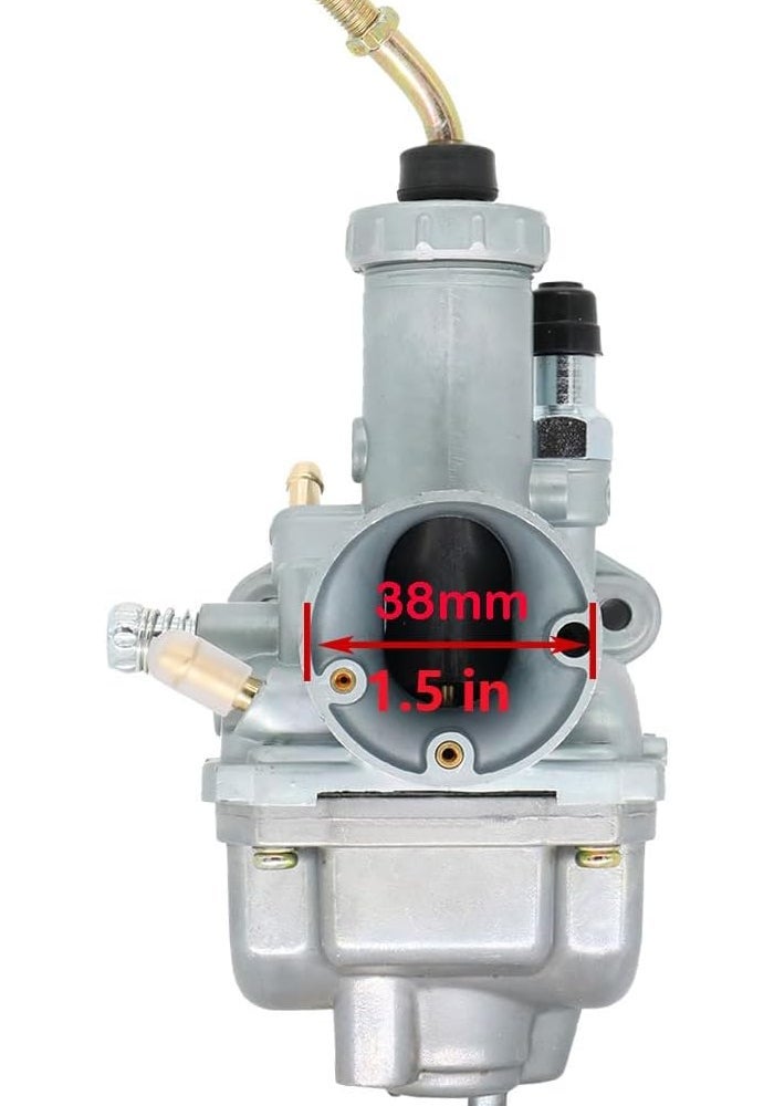 CDZWJ CDZ 250 Carburetor Kit with Air Filter, Oil Filter, and Fuel Gas Petcock for Yamaha Timberwolf YFB 250 (1992-2000) - Image 3