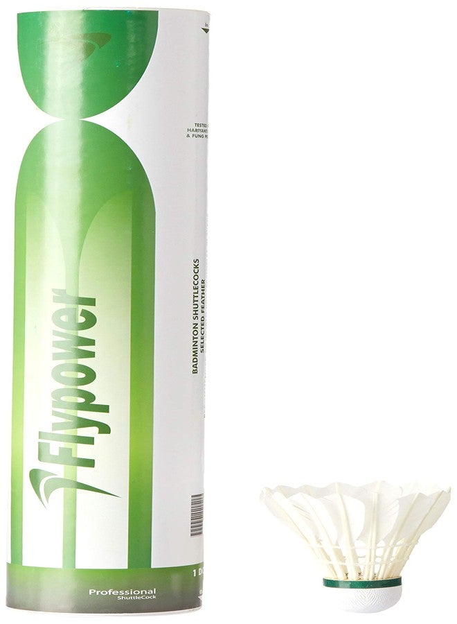 FLYPOWER Badminton Feather Shuttle Cock Green with NET 850 MEHROON and Tracksuit Fly Run Blue Size M - Image 5