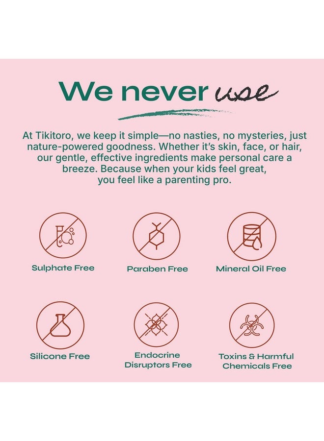 Tikitoro Kids Refreshing face wash| Pediatrician Approved | 100% Vegan with Saffron, Watermelon and Marshmallow Root | Cleanses, Purifies & Moisturises Skin | No Parabens & Sulphates (100 ml) - Image 5