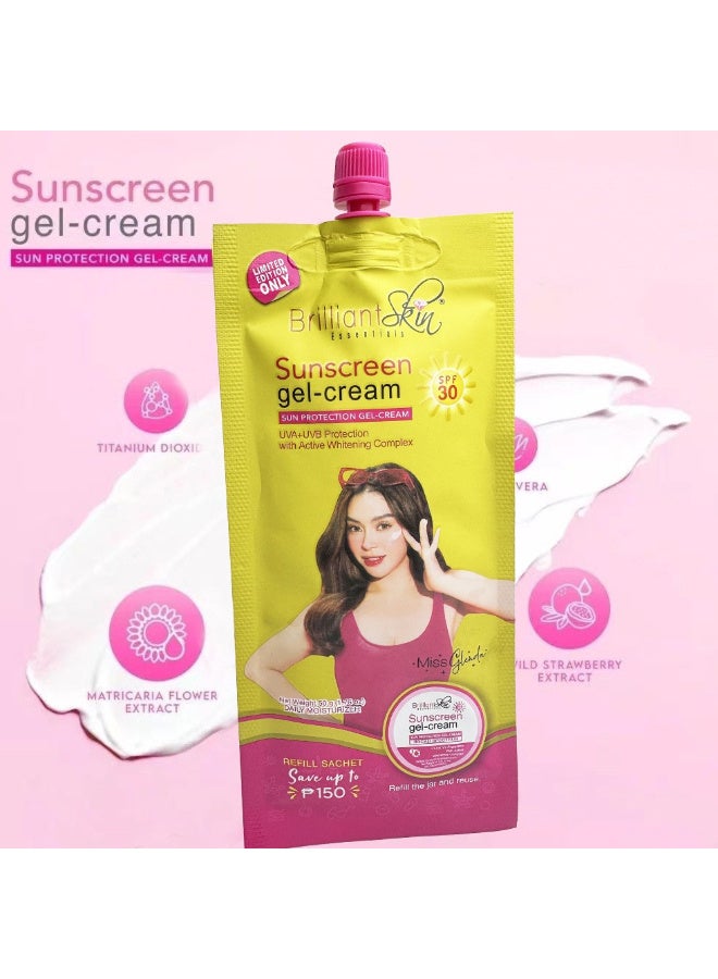 Brilliant Skin Sunscreen Gel Cream SPF30 50grams - Image 1