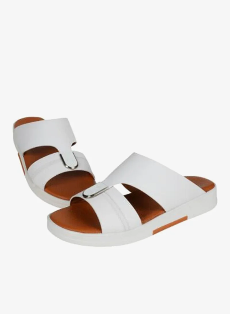 Barjeel Uno White 008-3828 Barjeel Uno Mens Arabic Sandals MSA 146 White for Men | Best Price UAE
