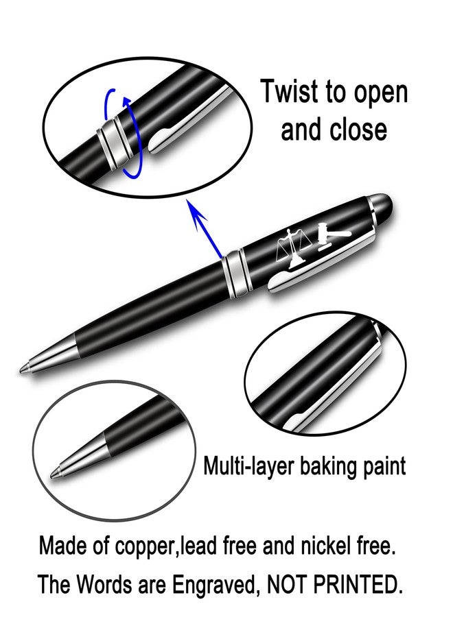 BLUPARK Lawyer Gift Law Student Graduation Gift Lawyer Ballpoint Pen Inspirational Gifts for Future Lawyer (Lawyer) - Image 4