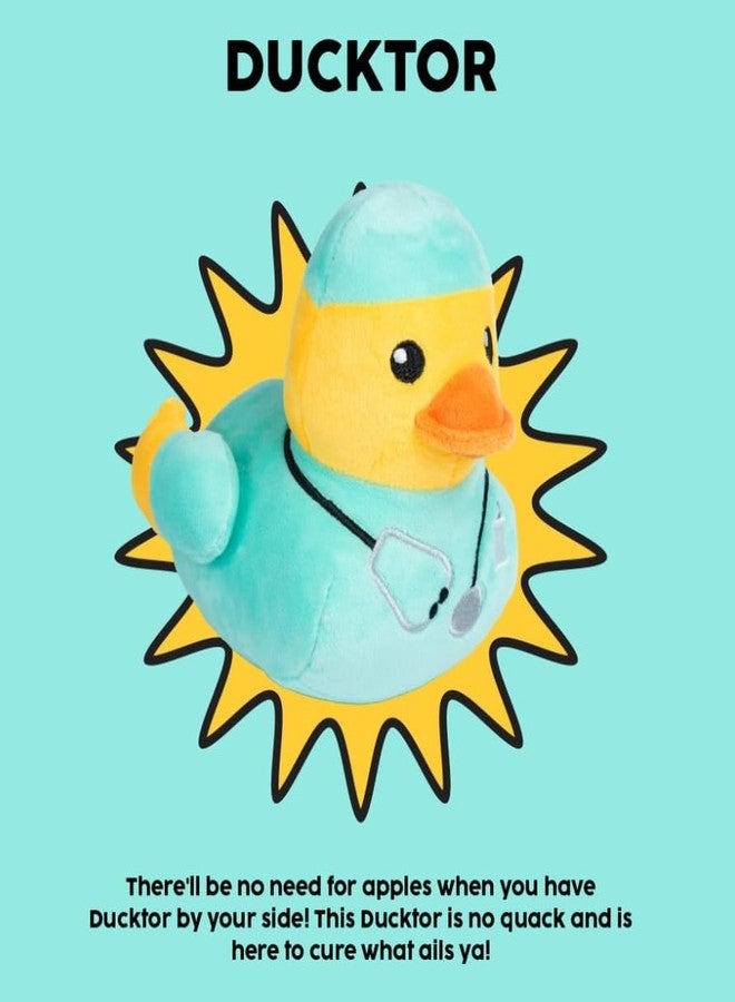 Fuzzyard Waddle Squad-dle Assorted Plush Dog Toys (Ducktor) - Image 2