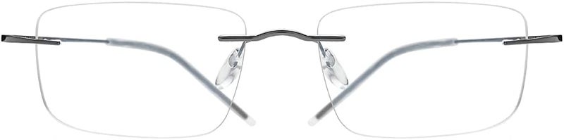 FONEX Titanium Glasses Frame,Rimless Frameless Optical Eyewear Eyeglasses for Men and Women F85634 - Image 4