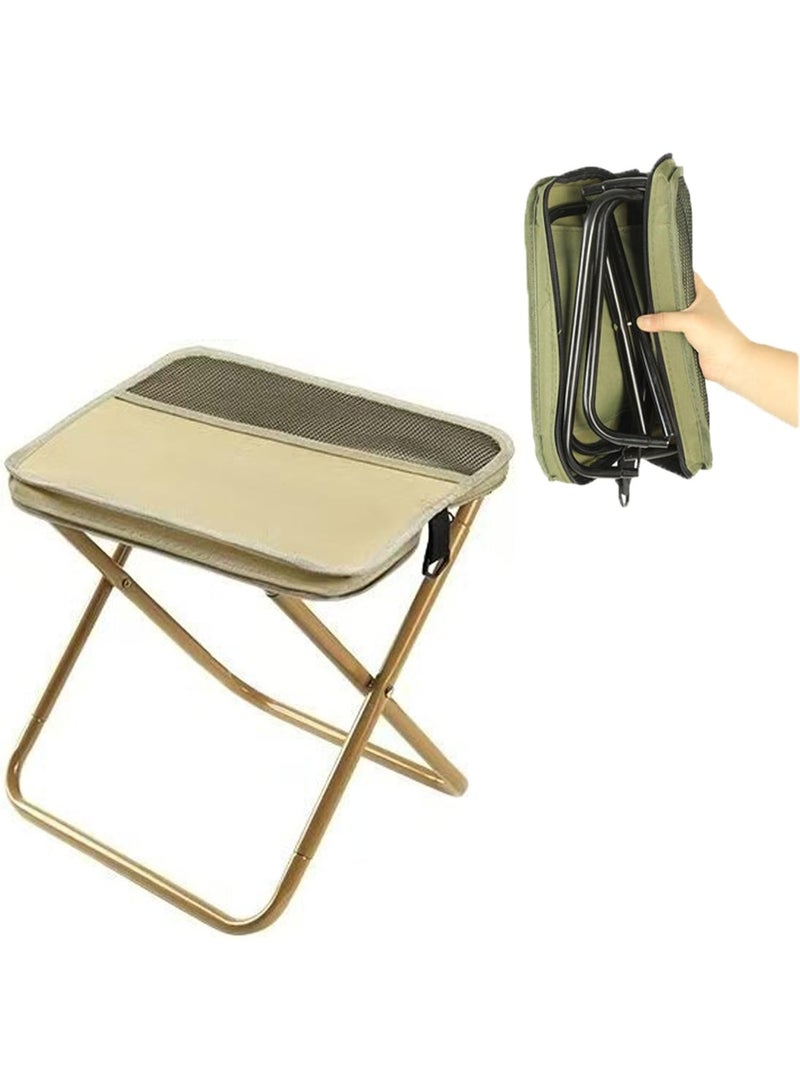 BlueFire Foldable Backpack Stool - 2-in-1 Portable Folding Camping Chair & Crossbody Bag, Ultra-Lightweight (650g) Carbon Steel Stool for Hiking, Fishing, Travel | Supports 150kg, 600D Oxford Fabric, Compact Design - Image 1