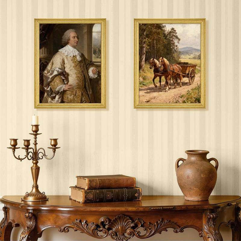TWING Vintage Picture Frames 11x14, Ornate Wall Picture Frame with Shock-Resistant Acrylic Cover for Residential, Hospitality Design, Exhibition - Image 3