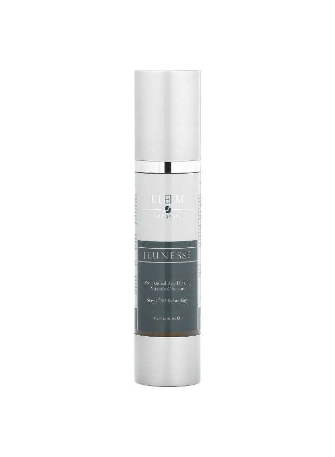 Kleem Organics Kleem Organics, Jeunesse, Professional Age-Defying Vitamin C Serum, 1.7 fl oz (50 ml) - Image 1