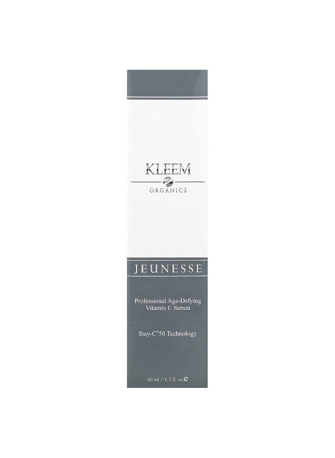 Kleem Organics Kleem Organics, Jeunesse, Professional Age-Defying Vitamin C Serum, 1.7 fl oz (50 ml) - Image 2