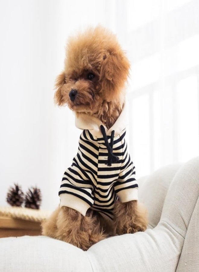 Wiz BBQT Dog Hoodies for Small Medium Large Dogs,Matching Dog and Owner Clothes Separately Sold, Striped Dog Shirts,Boy Girl Cat Dog Birthday Christmas Outfits (for Pets, L - Chest 17.3") - Image 2