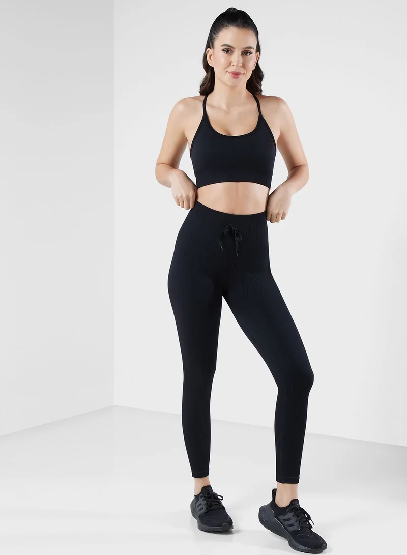 كون.يوغا High Waist Contour Seamless Leggings