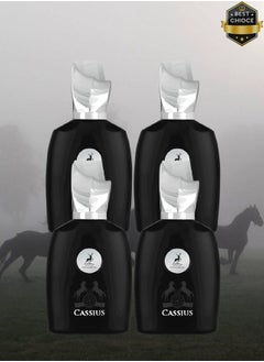 4 Pieces Cassius Perfume For Unisex 100ml EDP