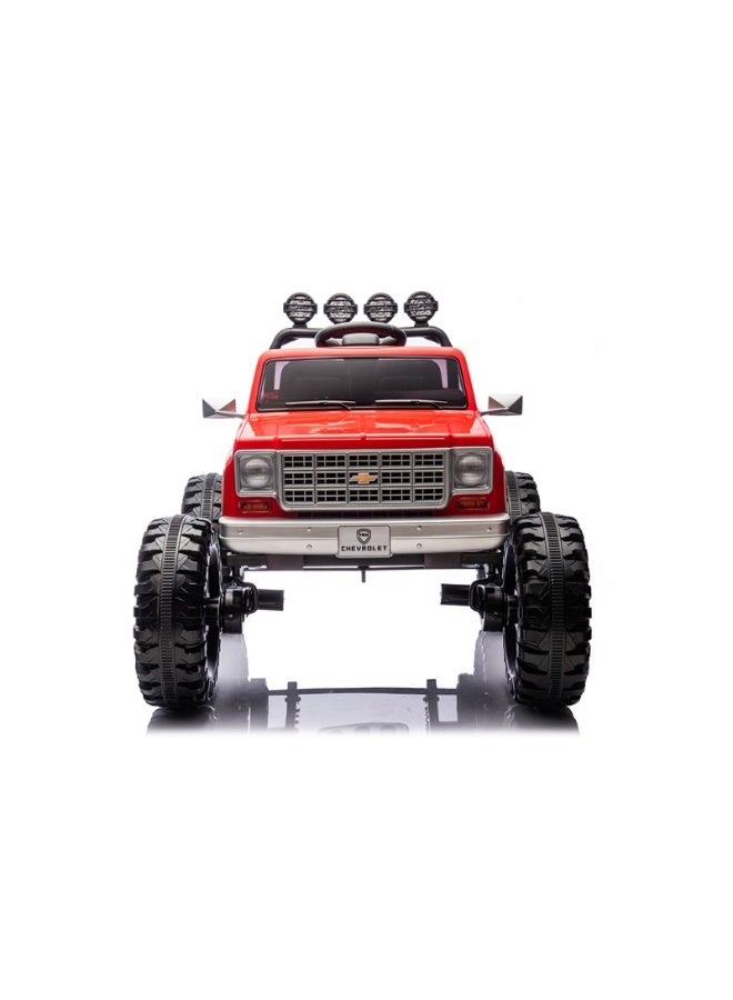 Chevrolet Cheyenne Pick Up 24V 4M Ride On Red TR2501 - Image 3