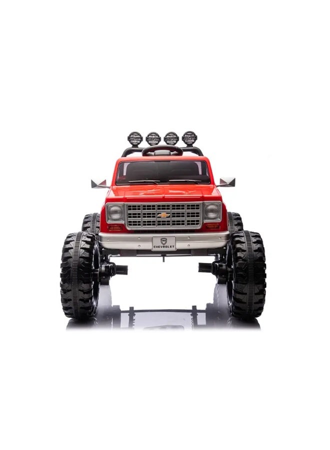 Chevrolet Cheyenne Pick Up 24V 4M Ride On Red TR2501 - Image 2