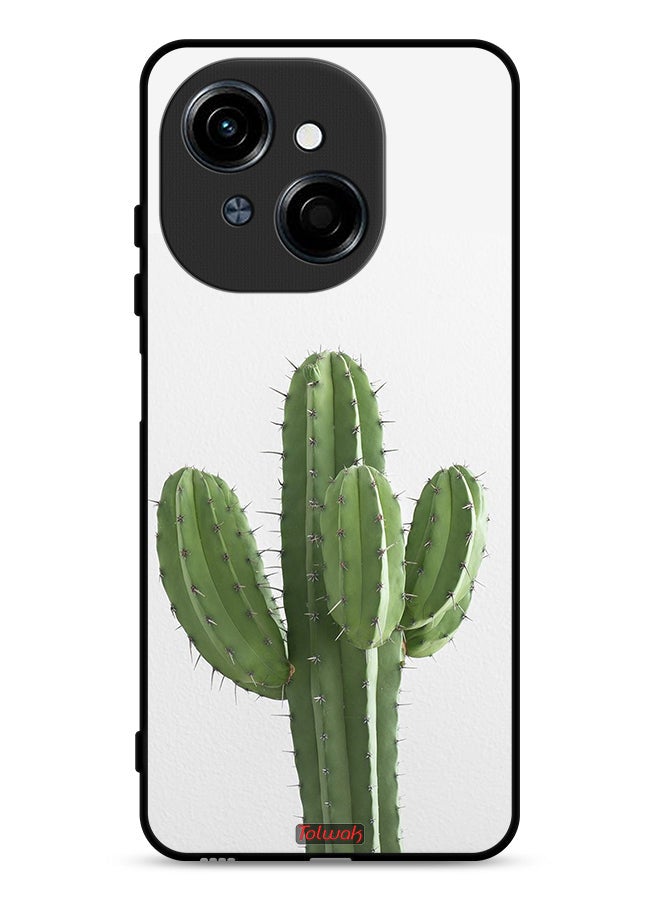 Tolwak Tecno Spark Go 1 4G Protective Case Cover Cactus Plant - Image 1