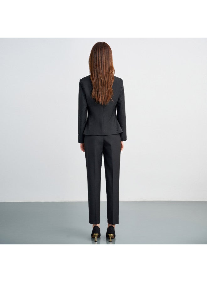 ROMON Women'S Blazer + Trousers Business Commuting Versatile Comfort Professional - Image 3