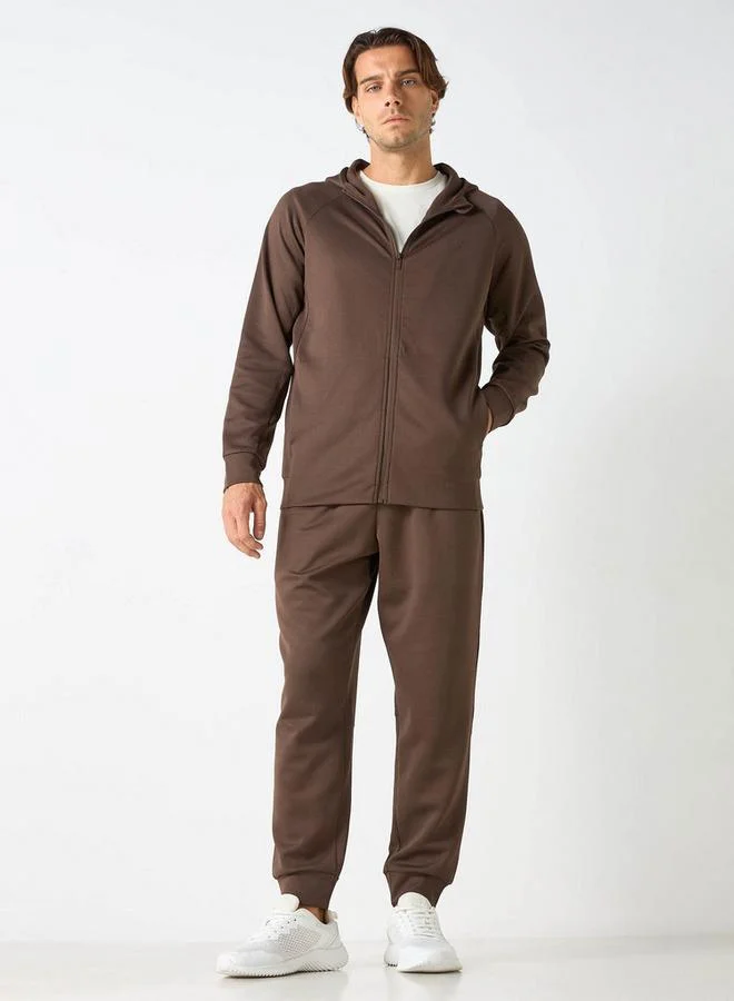 ADOT by Splash Zip Through Hoodie with Long Sleeves and Pockets