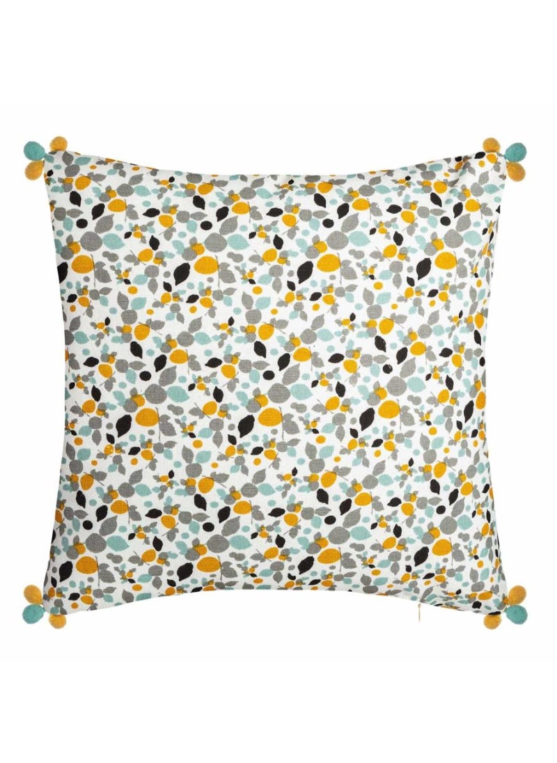 atmosphera - Cotton Razzo Cushion Cover 40 x 40 cm - Image 1