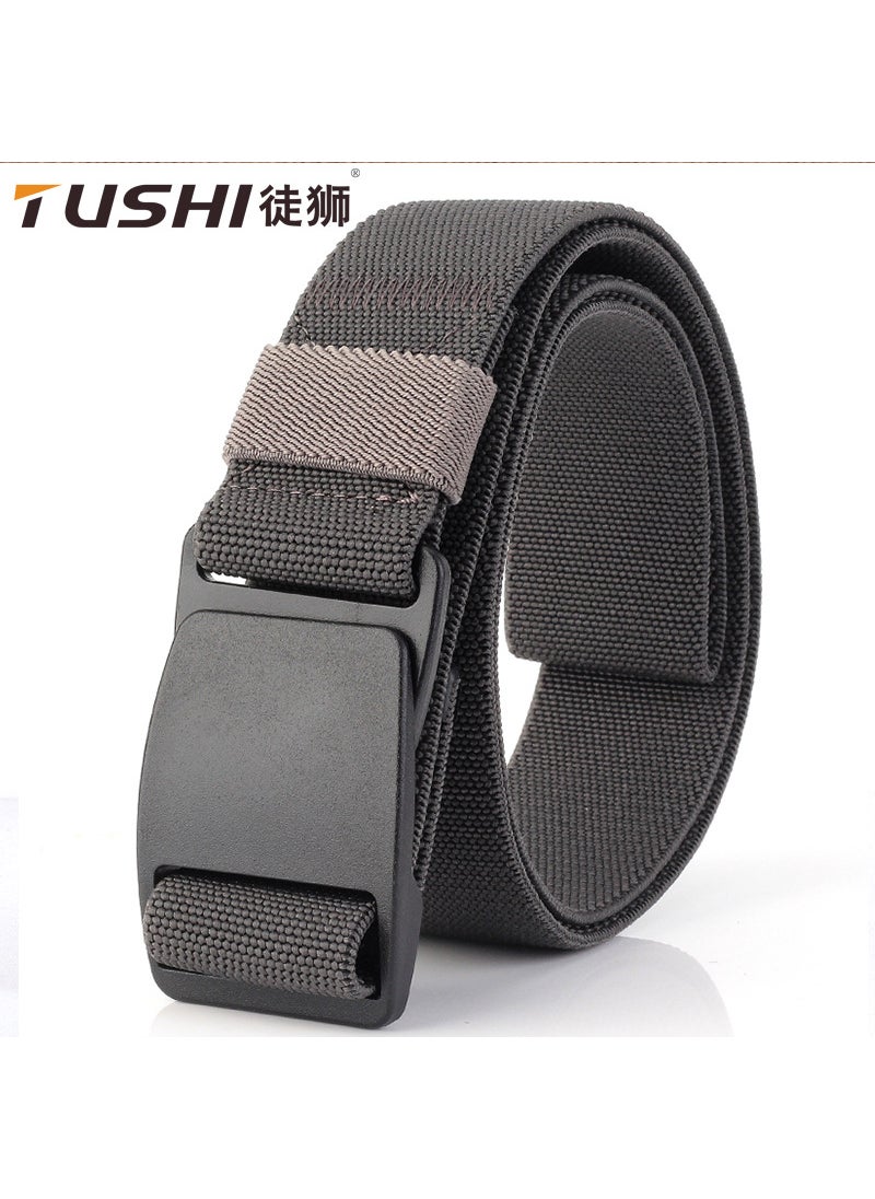 TUSHI Elastic Belt Durable POM Buckle Casual Unisex Royal Blue