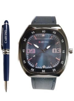 CARYINO Men's Gift Set Consists of a Watch and a Pen  - Image 1
