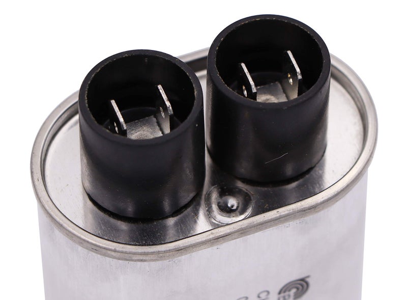 Meter Star Microwave Capacitor Replacement 2100V 1.05uf Compatible with 99% of Household Microwave Oven Brands,Connect Pin 1/4" Standard Terminal - Image 2