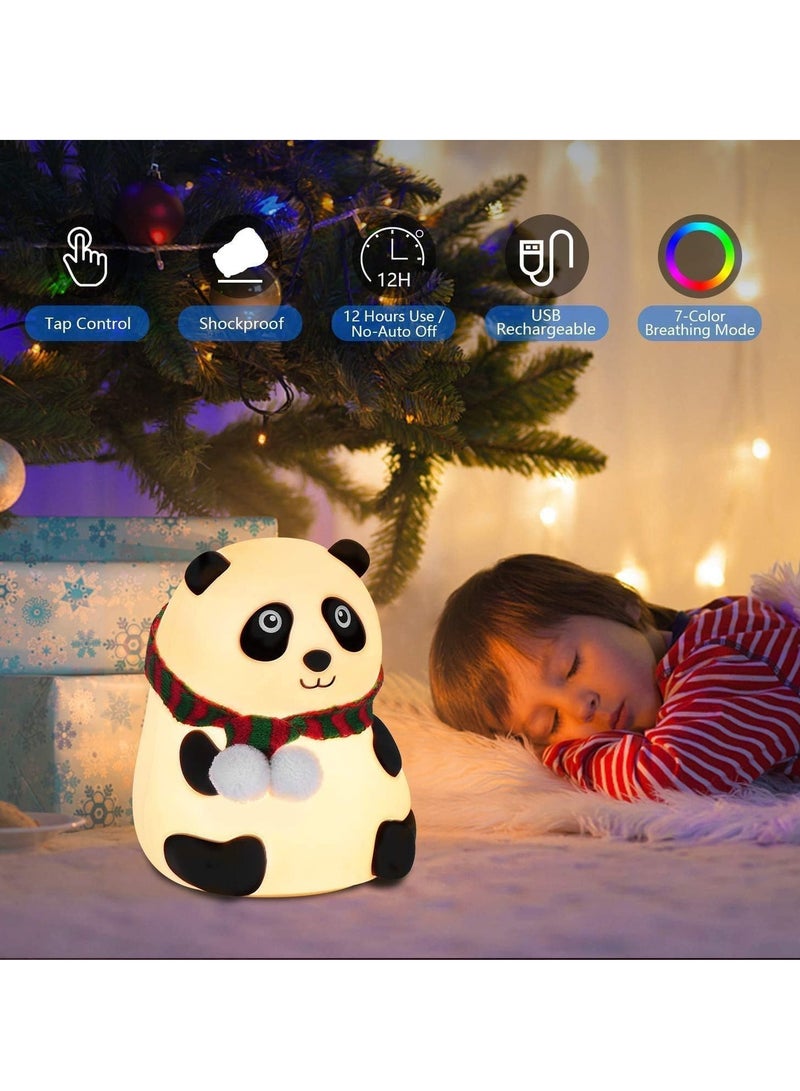 Lamp with Color Changing Light, USB Rechargeable, for Kids Rooms – Night Light with Multiple Color Options