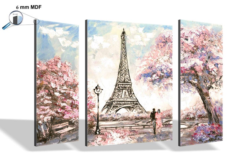 SAF paintings 6MM Eiffle Tower Panel Painting(SANFJM1235) SANFJM1235 - Image 4
