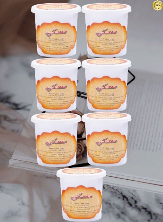 Banafa 7 Pieces Musky Powder 50g - Image 1