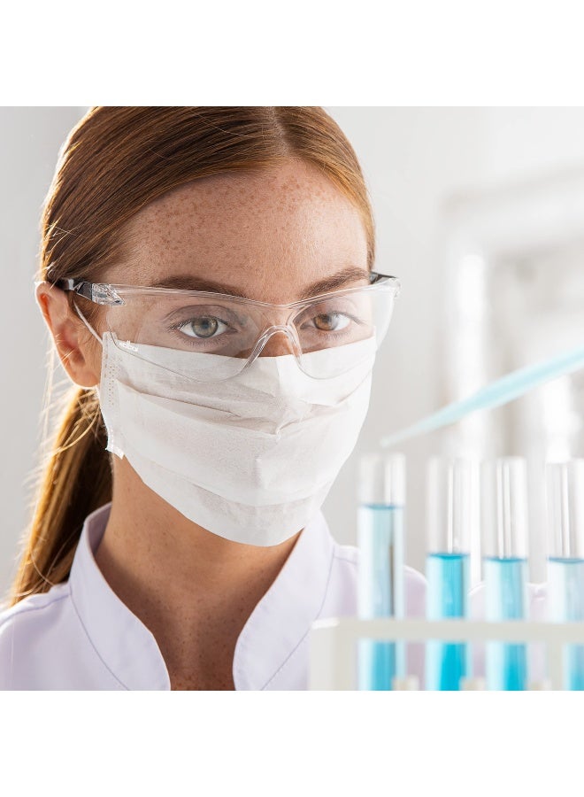 Nocry Lightweight Protective Safety Glasses With Ansi Z871 Rated Clear Scratch Resistant Anti Fog Lenses - Image 3