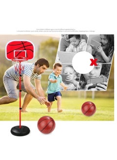 0TO1 TECH Portable Adjustable Height Children Basketball Hoop with Ball & Pump, Indoor Outdoor Sport Activity Game Gift Toddler, 63-150cm  - Image 5