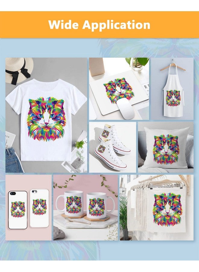 Stampcolour Sublimation Paper Heat Transfer Paper 8.5X11 Inch A4 170 Sheets For Any Epson Hp Canon Sawgrass Inkjet Printer With Sublimation Ink For Mug, T-Shirt,Light Fabric Diy 125Gsm - Image 4