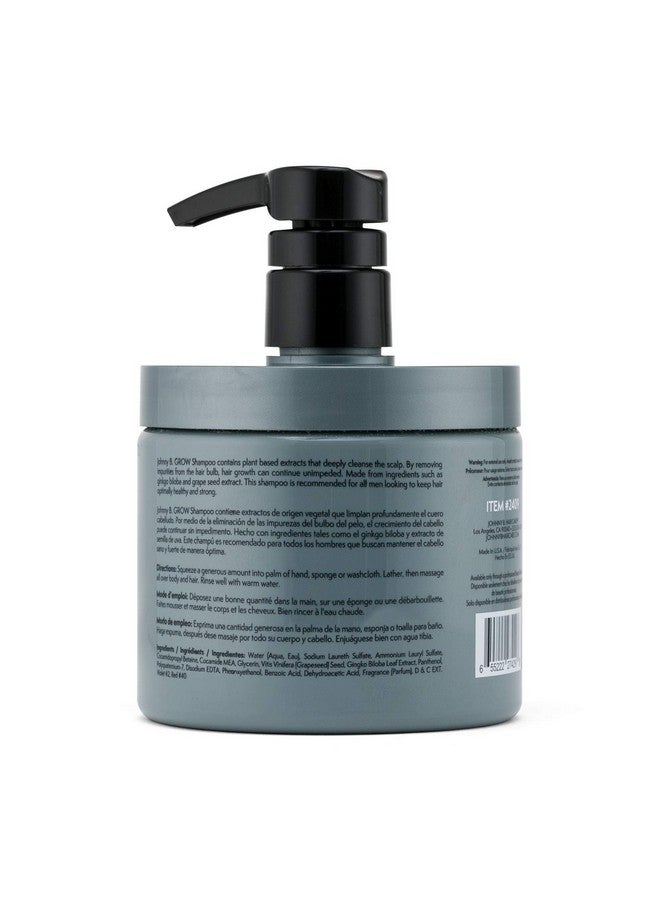 JOHNNY B. JOHNNY B. Professional Grow Hair Shampoo 16 oz. - Image 2