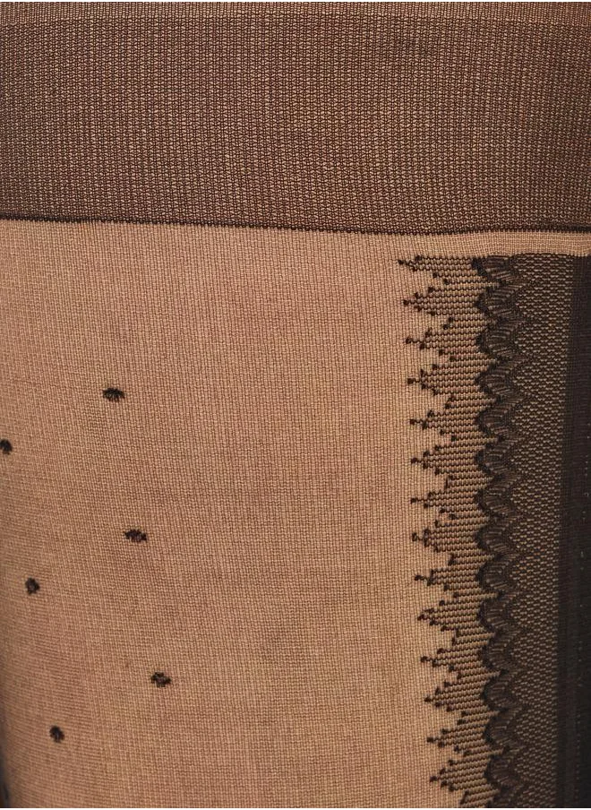 ستايلي Styli 15D Polka Dot Side Detail Stockings