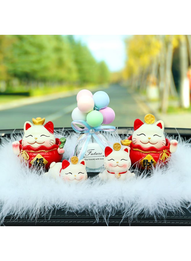 Bring In Wealth And Treasure Cat Car Ornaments Cute And Creative Car Interior Accessories Car Decoration Supplies Collection New Internet Celebrity Car Ornaments