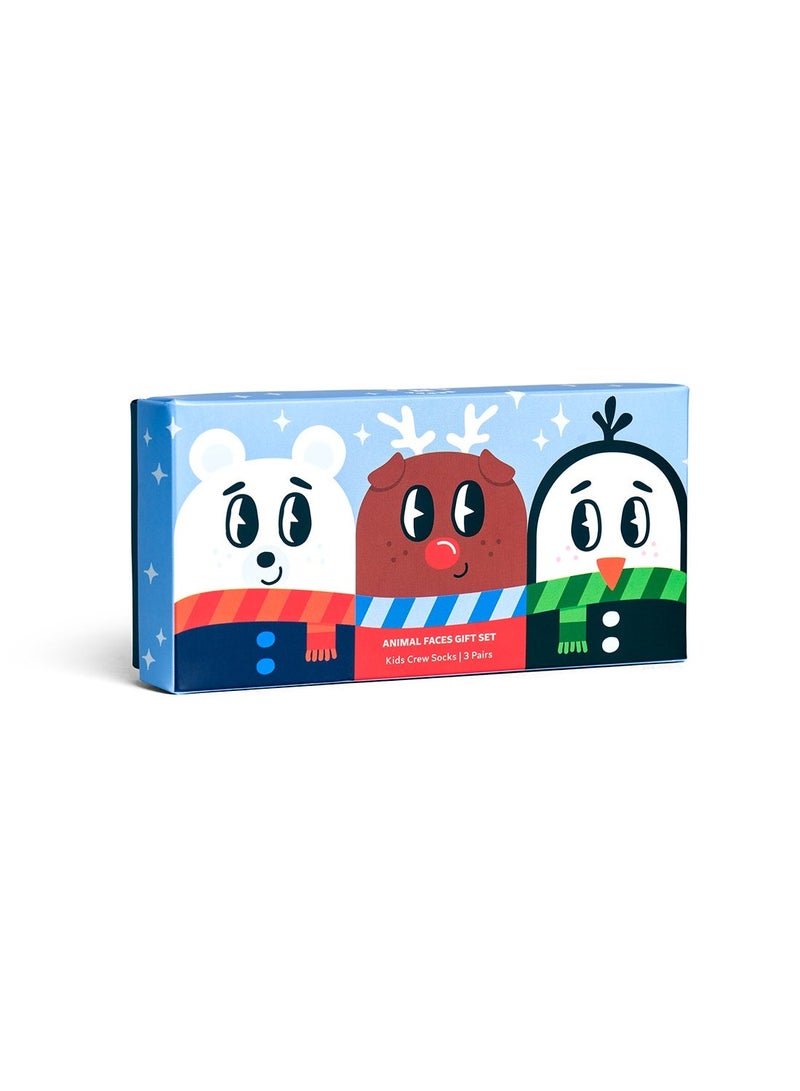 Happy Socks Kids 3-Pack Get Ready For Snow Gift Set - Image 5