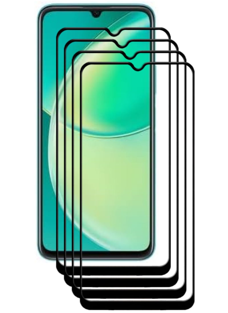 ACLIX 4 Pieces Antistatic ESD Dustproof Premium Quality High Definition Tempered Glass Screen Protector Designed For Huawei nova Y60 - Image 1