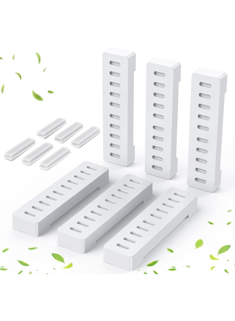 إيونتو عبوة من 6 فلاتر بديلة لنافورة مياه القطط الأوتوماتيكية - فلتر ثلاثي من الكربون ووسادات قطنية للحصول على مياه نقية ونظيفة - Image 1