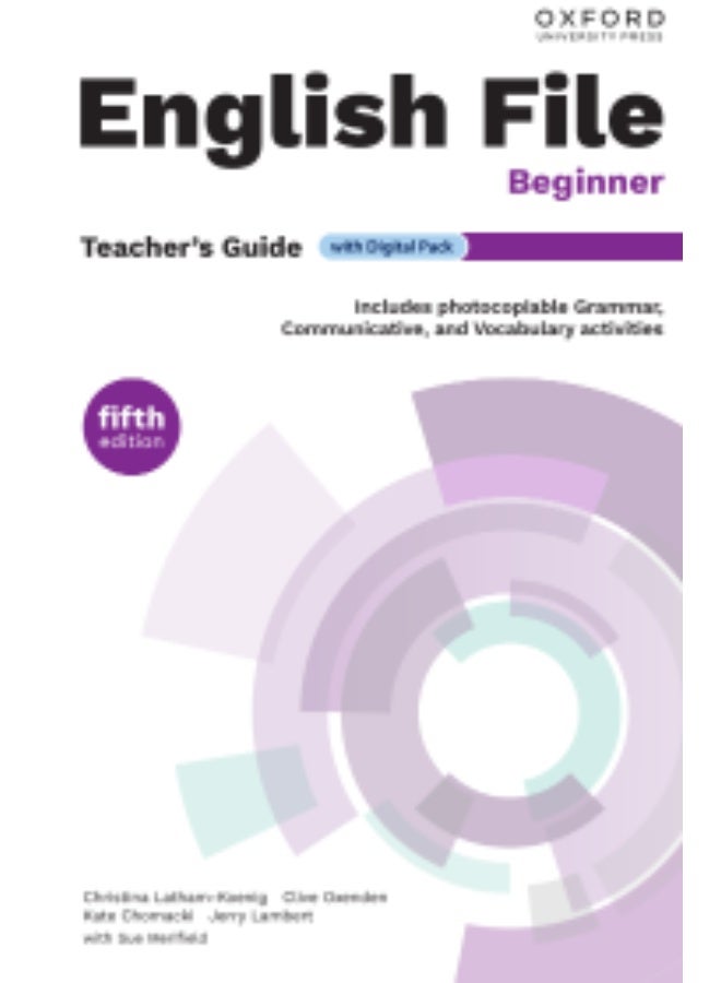 Oxford English File-Fifth edition of the English file teaching and methodological kit  - Beginner_Teachers_Book - Image 1