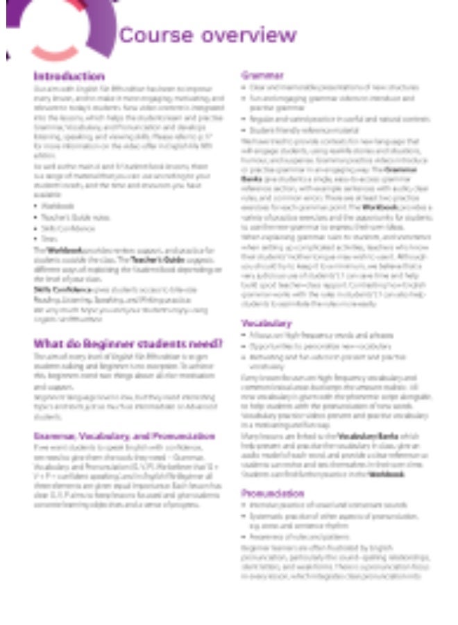 Oxford English File-Fifth edition of the English file teaching and methodological kit  - Beginner_Teachers_Book - Image 3