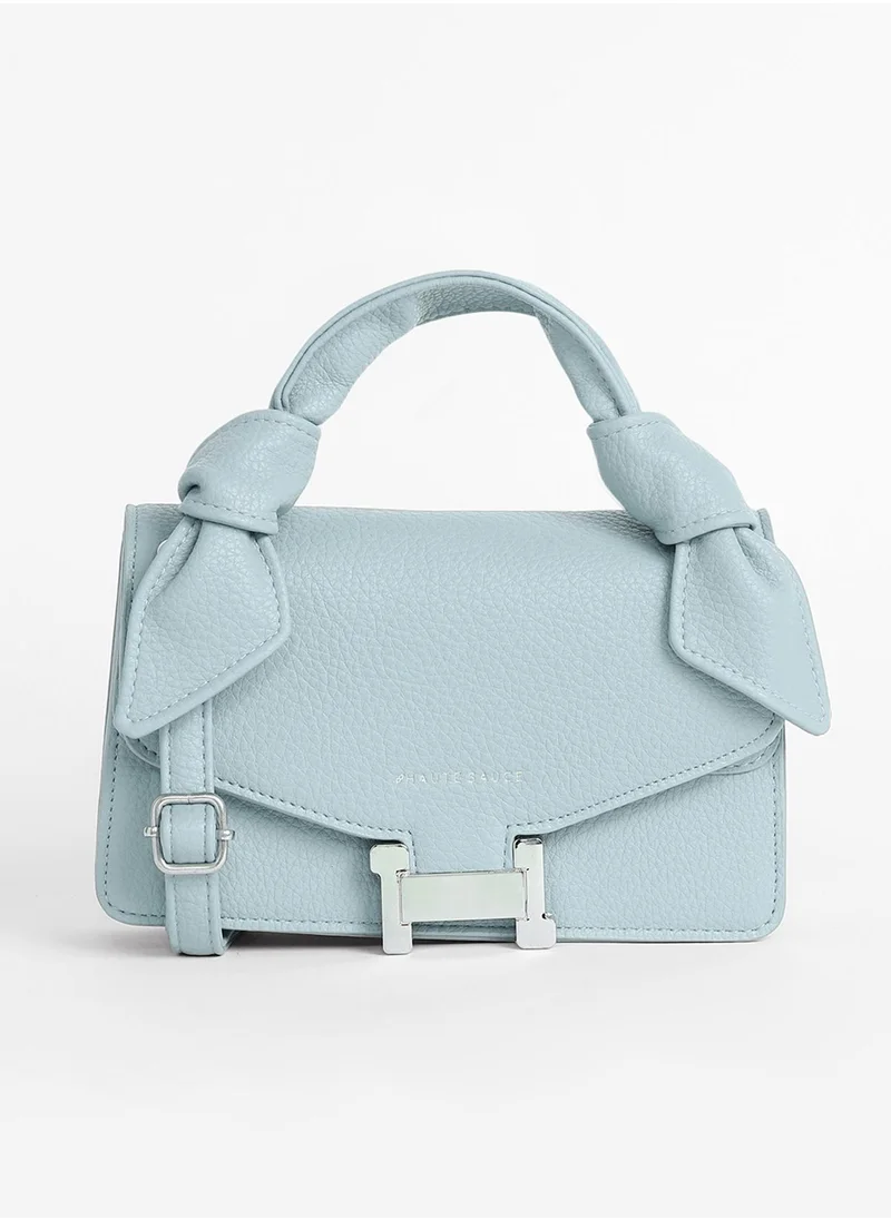 صوص هاوت The Monogram Sash Hand Bag - Powder Blue