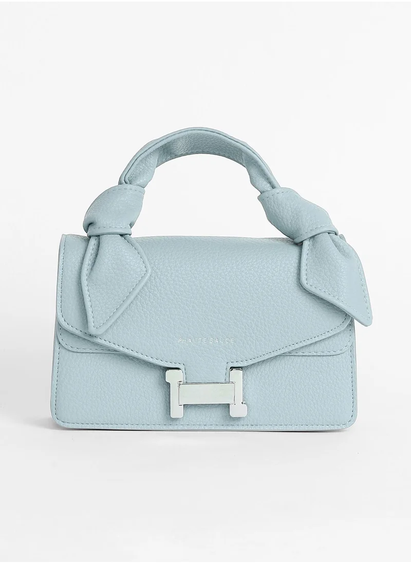 صوص هاوت The Monogram Sash Hand Bag - Powder Blue