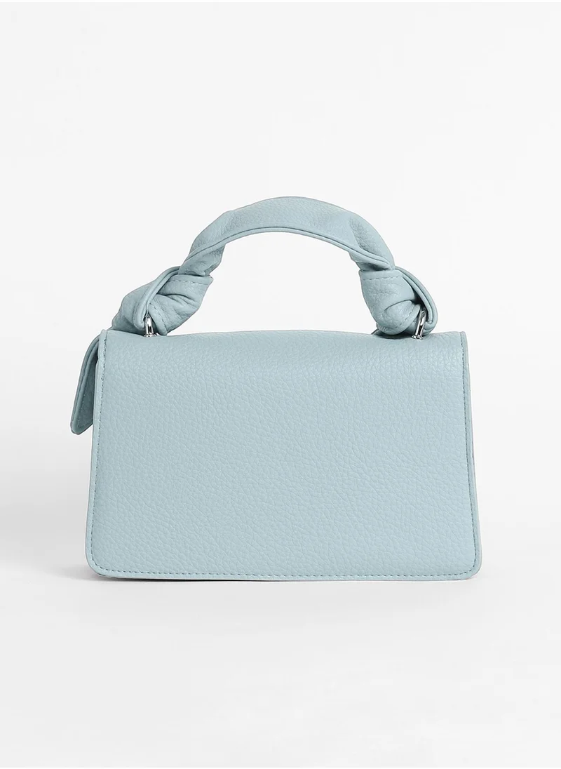 صوص هاوت The Monogram Sash Hand Bag - Powder Blue