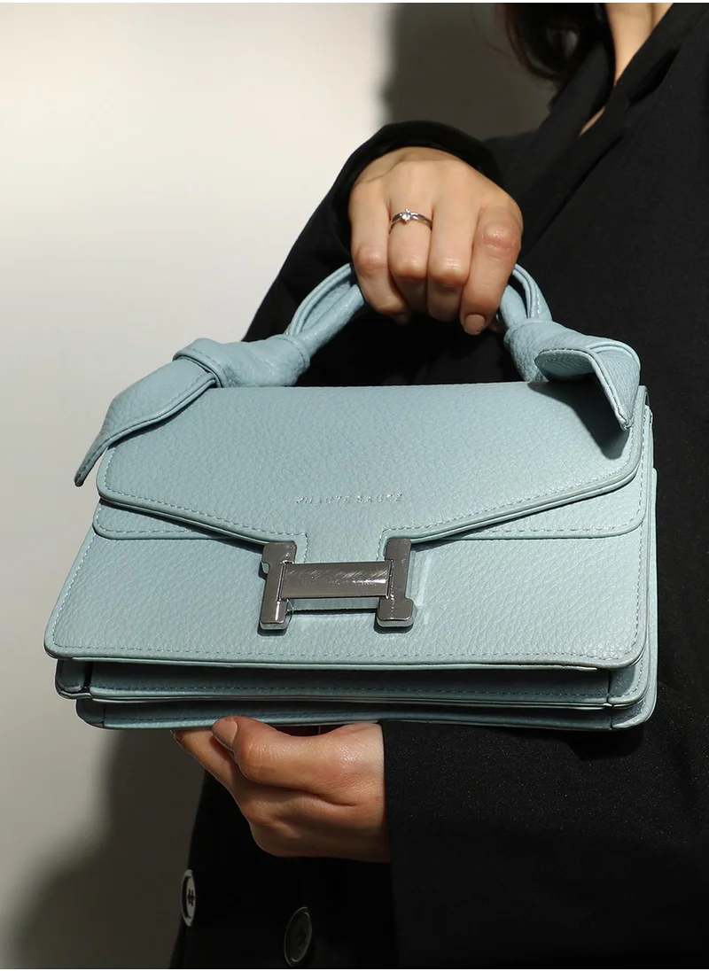 صوص هاوت The Monogram Sash Hand Bag - Powder Blue