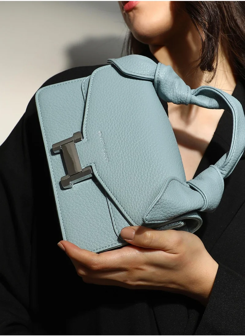 صوص هاوت The Monogram Sash Hand Bag - Powder Blue