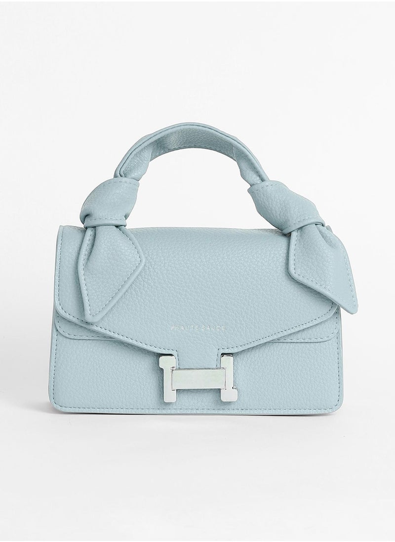 The Monogram Sash Hand Bag - Powder Blue - pzsku/ZFBCA26A03A8FE8E2DE06Z/45/_/1741336211/659c4e3b-9fb8-4ca6-8baf-b6515fc3203b