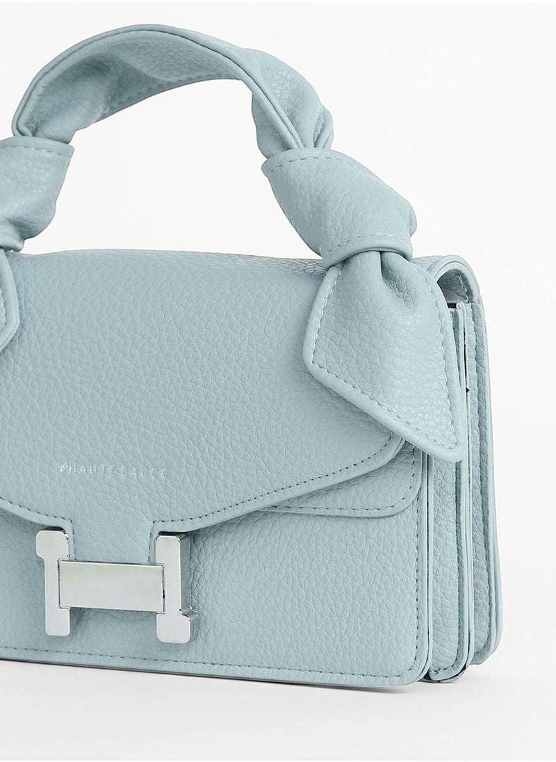 The Monogram Sash Hand Bag - Powder Blue - pzsku/ZFBCA26A03A8FE8E2DE06Z/45/_/1741336214/2468711b-53da-4d94-a7f4-b5fff5f63a4c