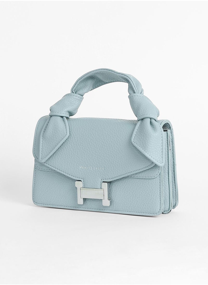 The Monogram Sash Hand Bag - Powder Blue - pzsku/ZFBCA26A03A8FE8E2DE06Z/45/_/1741336239/7bdaaa2c-2afd-411f-99e0-d4cd02580368