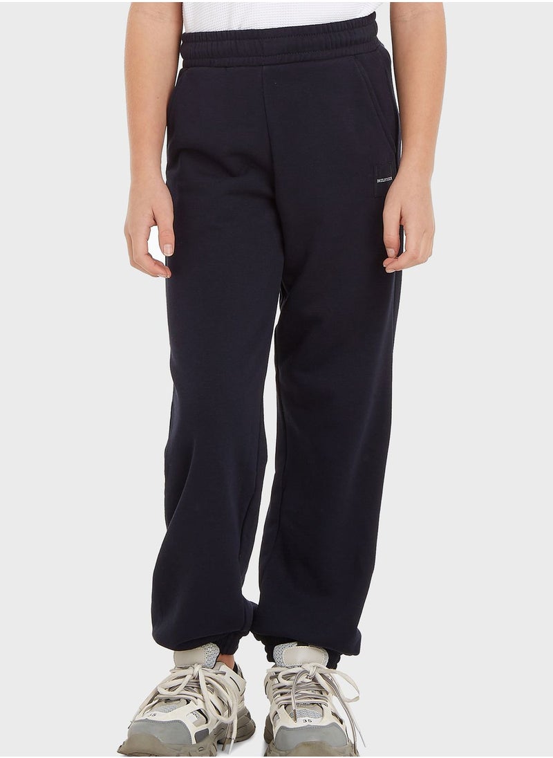 TOMMY HILFIGER - Kids Essential Sweatpants - Image 1