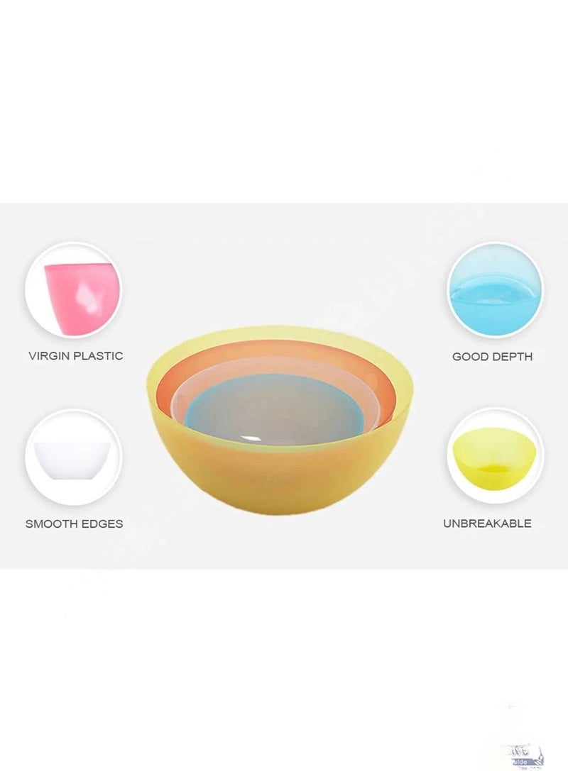 CAKE DECOR Plastic Mixing Bowl - Multicolor - Medium (20 x 20 x 10) - Image 5