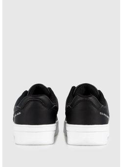 U.S. Polo Assn. BASE. Polo Assn. Lee Women's Black Sneaker  - Image 5